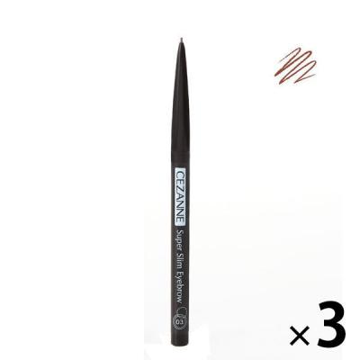 CEZANNE（セザンヌ） 超細芯アイブロウ 03（ナチュラルブラウン） セザンヌ化粧品 ×3個（イチオシ）