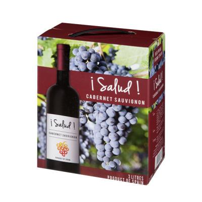 スペイン　サルー カベルネ・ソーヴィニヨン 3L バックインボックス 赤ワイン　フルボディ 1個　日本酒類販売