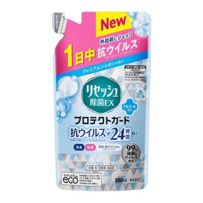 リセッシュ 除菌EX プロテクトガード プレミアムシャボンの香り 詰め替え 300ml 1個 花王