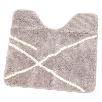 ニュアンストイレマット グレー LAKOLE/ラコレ