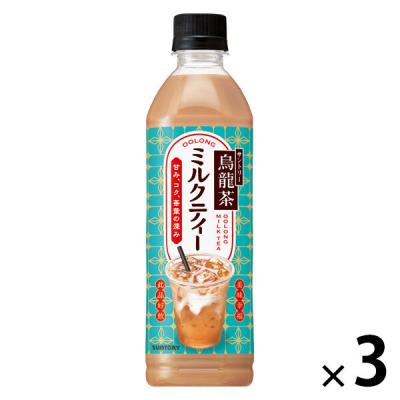 Sakura　台湾ウーロンミルクティその他セット LOHACO - サントリー烏龍茶 ミルクティー 500ml 1セット（3本）