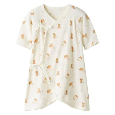 【BABY】 新生児 ベビーベア コンビ肌着 オフホワイト 50サイズ GELATO PIQUE/ジェラート ピケ