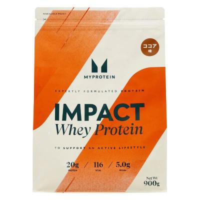 マイプロテイン　インパクト　ホエイプロテイン　ココア味　1袋（900g）　MYPROTEIN　IMPACT　