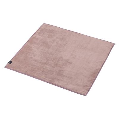カラリミオ 毎日使える吸水バスマット 70×70cm パープル 1枚 マイクロファイバー 吸水量は綿の2.7倍 シービージャパン