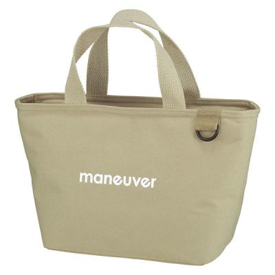 保冷ランチトートバッグ maneuver S 3L ベージュ 1個 お弁当 シービージャパン