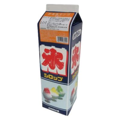 業務用 シロップ スミダ飲料 スミダ かき氷 マンゴー 1.8L 1800ml 紙パック 1本