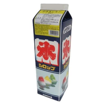 業務用 シロップ スミダ飲料 スミダ かき氷 レモン 1.8L 1800ml 紙パック 1本