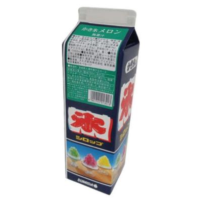 業務用 シロップ スミダ飲料 スミダ かき氷 メロン 1L 1000ml 紙パック 1本