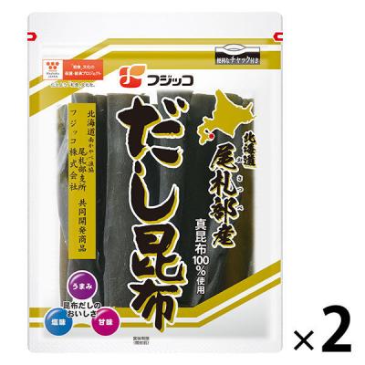 フジッコ 北海道 尾礼部産 だし昆布 1セット(2個)
