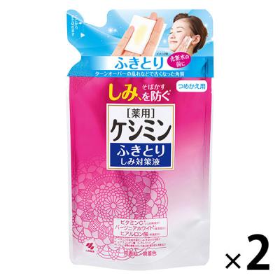 【２８個セット】【１ケース分】 小林製薬 薬用ケシミン ふきとりシミ対策液 詰替え 140mL×２８個セット　１ケース分 LOHACO - ケシミン ふきとりシミ対策液 詰替 140mL 1本 小林製薬