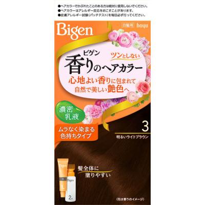 LOHACO - ビゲン 香りのヘアカラー 乳液 2 より明るいライトブラウン