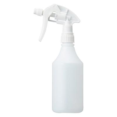 【スプレーボトル】 三宝化成 「現場のチカラ」 キャニオンスプレー 500ml 白 半透明 1本  オリジナル