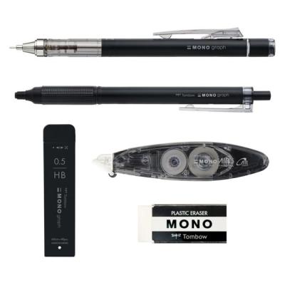 文房具セット！ Amazon | トンボ鉛筆 MONO × PiT 文房具セット パステルグラス