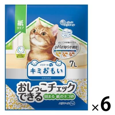 LOHACO - デオサンド 猫砂 紙砂 5L 6袋 ユニ・チャーム まとめ買い