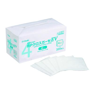 LOHACO - オオサキメディカル RPクロスガーゼEV 4号 200枚入 1袋