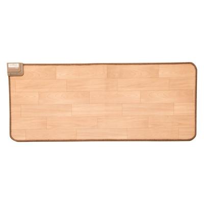 【アウトレット】YAMAZEN フローリング調 キッチンマット 110×45cm 表面防水加工 強弱切替機能付 YKM-1148FL 1台