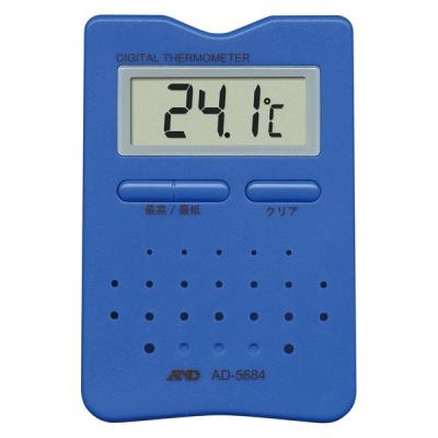 【アウトレット】エー・アンド・デイ（A＆D） デジタル温度計 ブルー AD5684BL