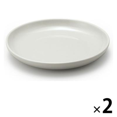 LOHACO - 無印良品 日常の器 プレート 小 グレーベージュ 約直径14cm 1
