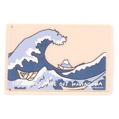 LOHACO - （世界の名作）折りたたみミラー 神奈川沖浪裏 LAKOLE/ラコレ