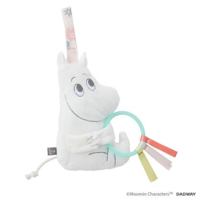 【アウトレット】MOOMIN BABY カシャカシャトイ ムーミン ピンク 1個