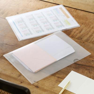 Matakul クリアホルダー A4 使用済みクリアホルダーからつくった再生材20%配合 1袋（10枚入） オリジナル