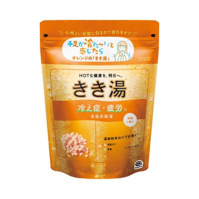 薬用 入浴剤 炭酸 きき湯 食塩炭酸湯 潮騒の香り 360g 1個 にごりタイプ 温泉科学 疲労回復 医薬部外品 アース製薬