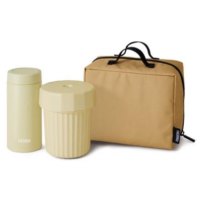 【アウトレット】サーモス ヌードルコンテナー 1000ml ベージュ JEC-1000 BE 1個