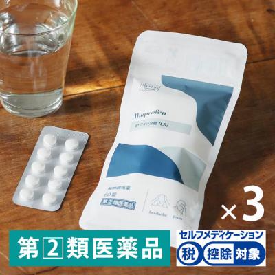 【アウトレット】IPクイック錠「LS」 60錠 3袋 イブプロフェン 解熱鎮痛剤 中央製薬 ★控除★生理痛 頭痛（イチオシ） オリジナル【指定第2類医薬品】