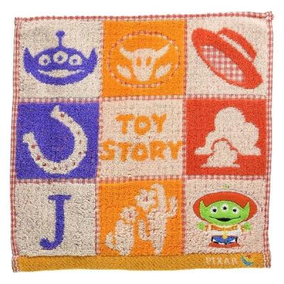 【アウトレット】丸眞 エイリアン ジェシー コスチューム ミニタオル 1枚　ハンドタオル　ハンカチタオル　子供向け　キャラクター