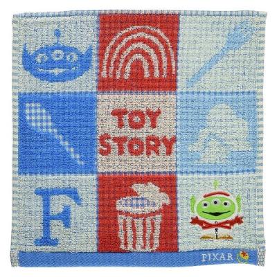 【アウトレット】丸眞 エイリアン フォーキー コスチューム ミニタオル 1枚　ハンドタオル　ハンカチタオル　子供向け　キャラクター