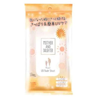 マザー＆ドーター UVボディシート SPF25・PA++ ミュゲの香り 10枚入 ツーウェイワールド　UVケア　日本製