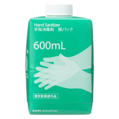 手指消毒剤　紙パック 付替 600mL 4404063 1本  オリジナル