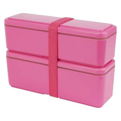 【アウトレット】三好製作所 保冷剤一体型ランチボックス Fit series SLIM SL （PK×PK） 0101-0101 1個　お弁当箱