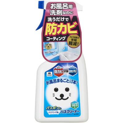 LOHACO - バスボンくん バリアコート剤入バスクリーナー500ml 本体 1個