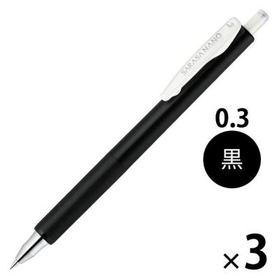 LOHACO - ゲルインクボールペン サラサナノ 0.3mm 黒 E32JJH72-BK