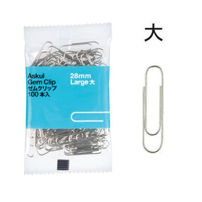 ゼムクリップ　ミックスサイズ 大中小　3種類700本　36箱セット　事務用品 ゼムクリップ ミックスサイズ 大中小 3種類700本 36箱セット