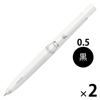 LOHACO - ブレン 0.5mm アニマルシリーズ カエル 黒 BAS88-AS-FRG 2本