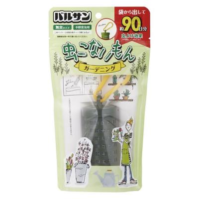 バルサン 虫こないもん ガーデニング おでかけ 携帯用 フック付き 引っ掛ける 吊るす 置く 90日 無臭タイプ 1個 レック