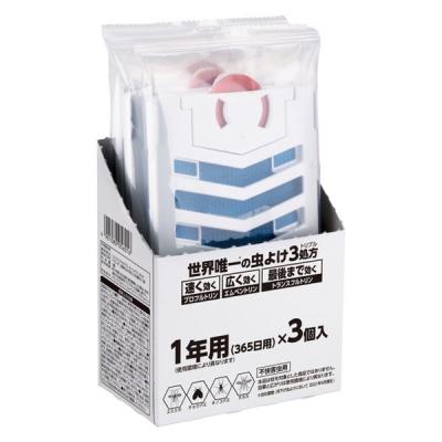 アース虫よけネットEX 1年用 1箱（3個入） アース製薬