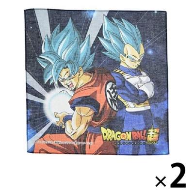 【アウトレット】丸眞 ドラゴンボ-ル超 シャイニングパワー ハンカチーフ 1セット（2枚）