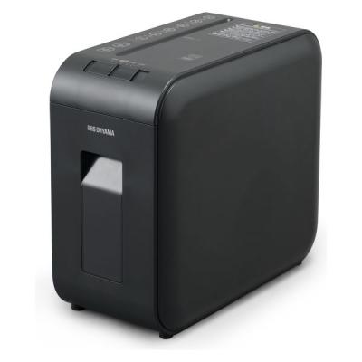 【アウトレット】アイリスオーヤマ パーソナルシュレッダー （7.5L/最大細断枚数4枚） マイクロクロスカット P4HS75M-B 1台
