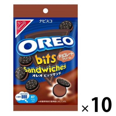 LOHACO - オレオ ビッツサンド チョコレート 10袋 モンデリーズ