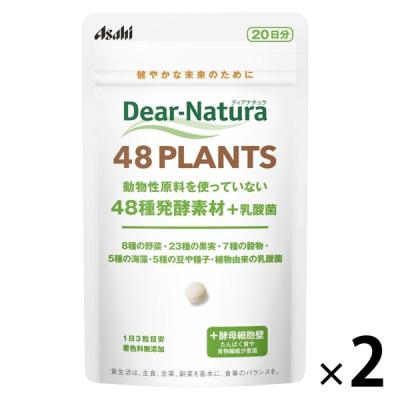 【アウトレット】ディアナチュラ 48PLANTS 2個 アサヒグループ食品 サプリ