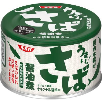 清水食品 うまい！ 鯖 醤油煮 150g 1缶