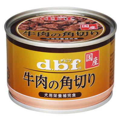 【アウトレット】デビフ 牛肉の角切り 国産 150g 1缶 デビフペット ドッグフード 犬 ウェット 缶詰