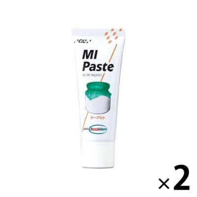歯磨き粉 歯科医院取扱品 MIペースト ヨーグルト 40g 1セット（2本）ジーシー(GC)