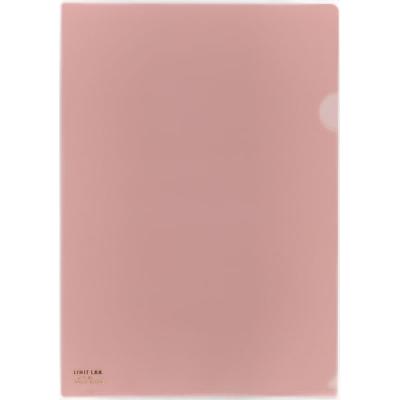 リヒトラブ(LIHIT LAB.) カラークリヤーホルダー ローズピンク A4タテ F78-21 1パック（5枚入）