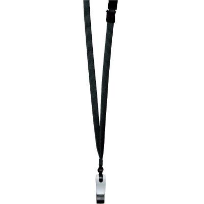 ソニック　パチッとクリップ　吊下げ紐　黒　1袋（5本入）  オリジナル