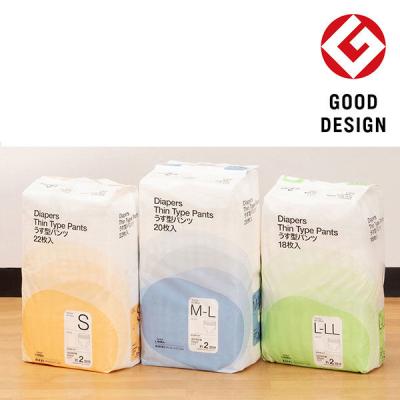 アスクル×エルモアいちばんうす型パンツ 大人用紙おむつ M〜L 1ケース（120枚:20枚×6個入）　※変更後パッケージのお届け オリジナル