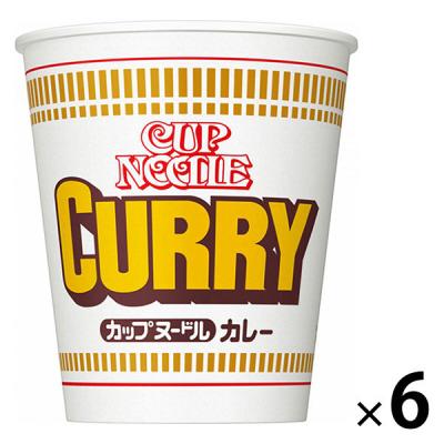 日清食品 カップヌードル カレー カップ麺 カップラーメン 1セット（6食）